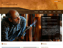 Tablet Screenshot of antonmendizabal.com